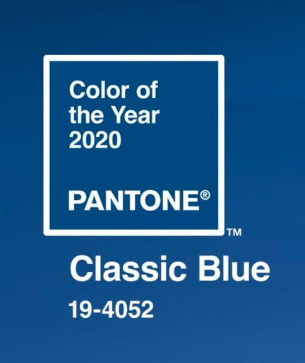 Pantone color of the year 2020 -Classic Blue