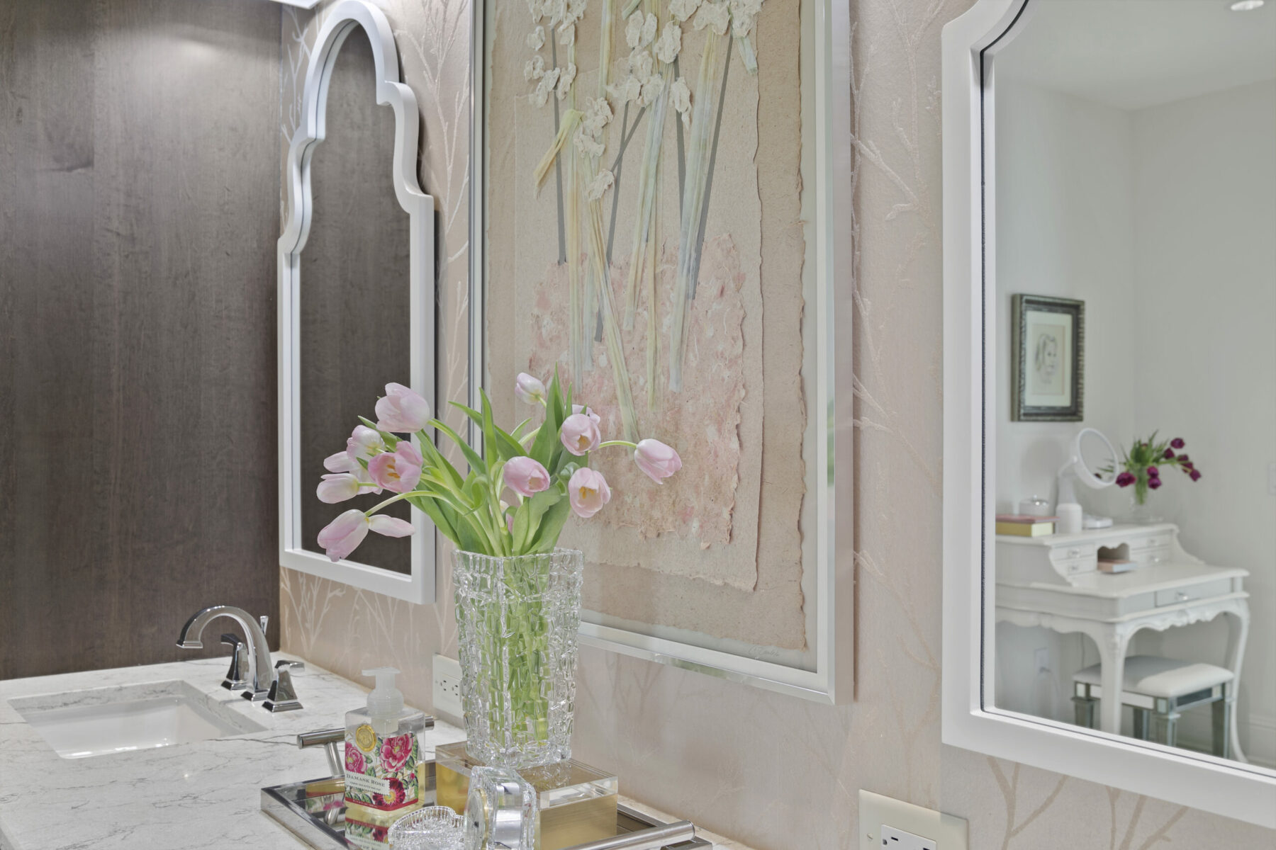 Gorgeous Tampa home bathroom designed by Home Frosting