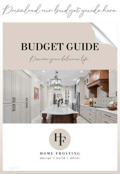 Click here to download our interior design budget guide