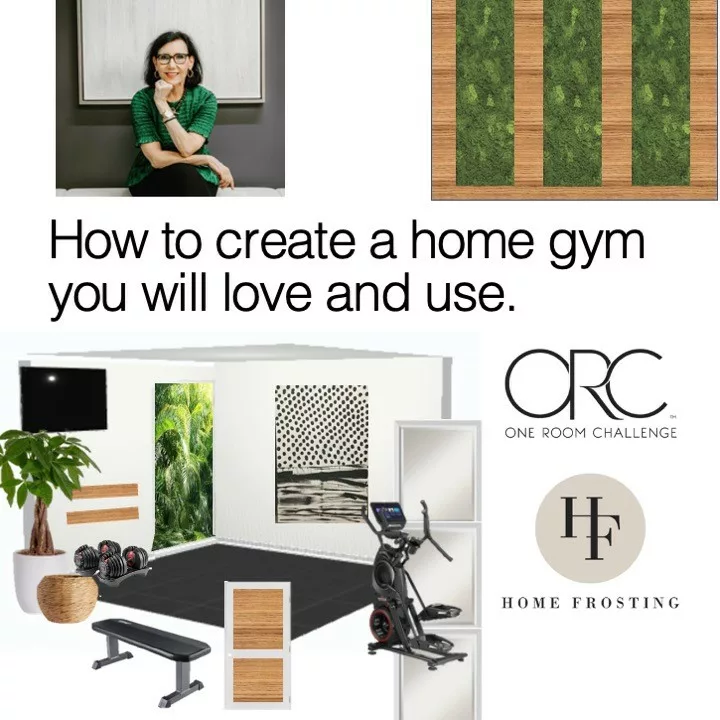 One Room Challenge® home gym
