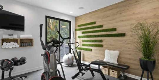Home workout room ideas and designer